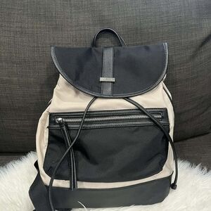 Nine West Black and Cream Backpack